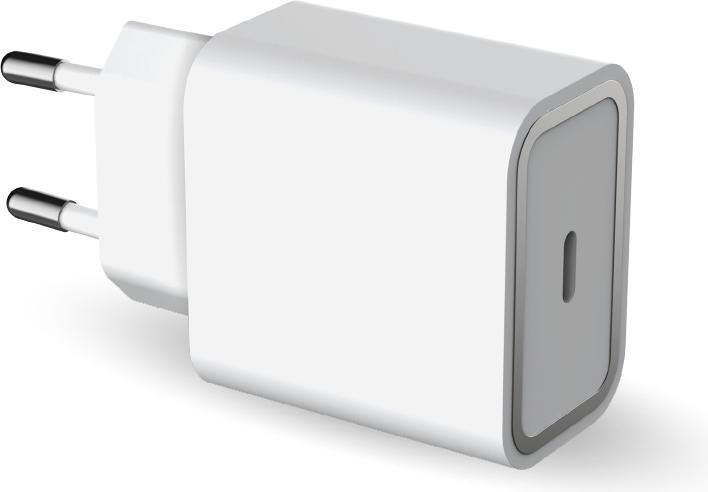 Produktbild Bigben Connected FPCar Charger1 portC PD 30WRecycledWhite (30 W)