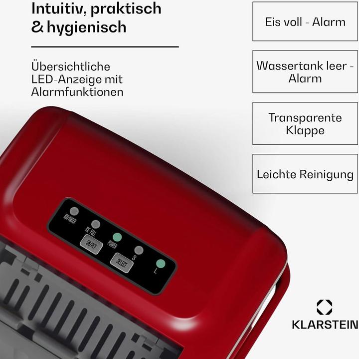 Immagine prodotto Klarstein Eiswürfelmaschine