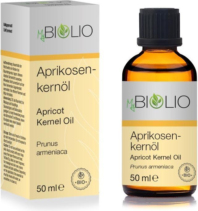 Actual product image MyBiolio Apricot kernel oil (Body oil, 50 ml)
