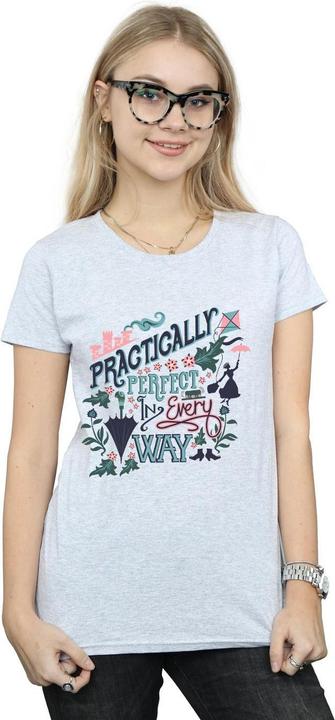 Immagine prodotto Mary Poppins Practically Maglietta Donna (XXL)