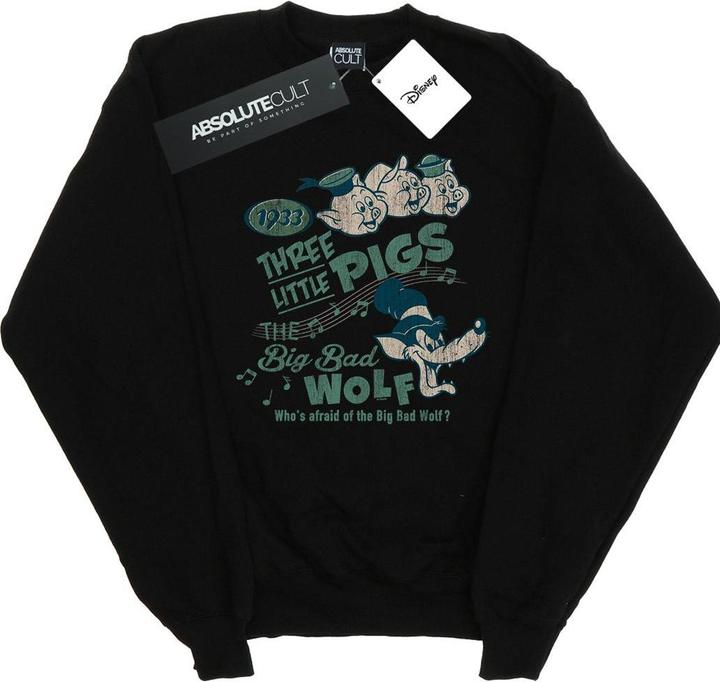 Produktbild Disney Three Little Pigs Who's Afraid Of The Big Bad Wolf Sweatshirt (XXL)
