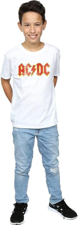 Image du produit AC/DC T-shirt en coton garçon avec logo (Distressed) (128)