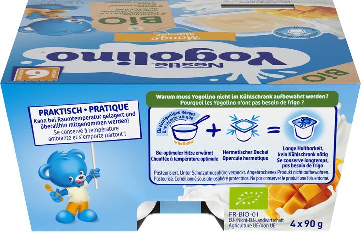 Image du produit Yogolino bio mangue séré 6 mois (393 g)