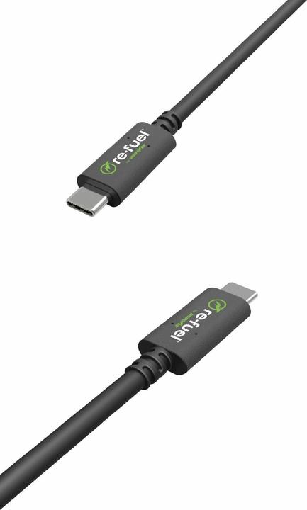 Actual product image DigiPower USB-C to USB-C Highspeed Charge and Sync Cable 1m (1 m, USB 3.1)
