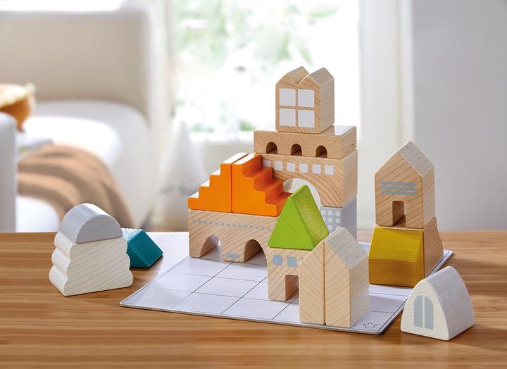 Actual product image Haba Logic builder