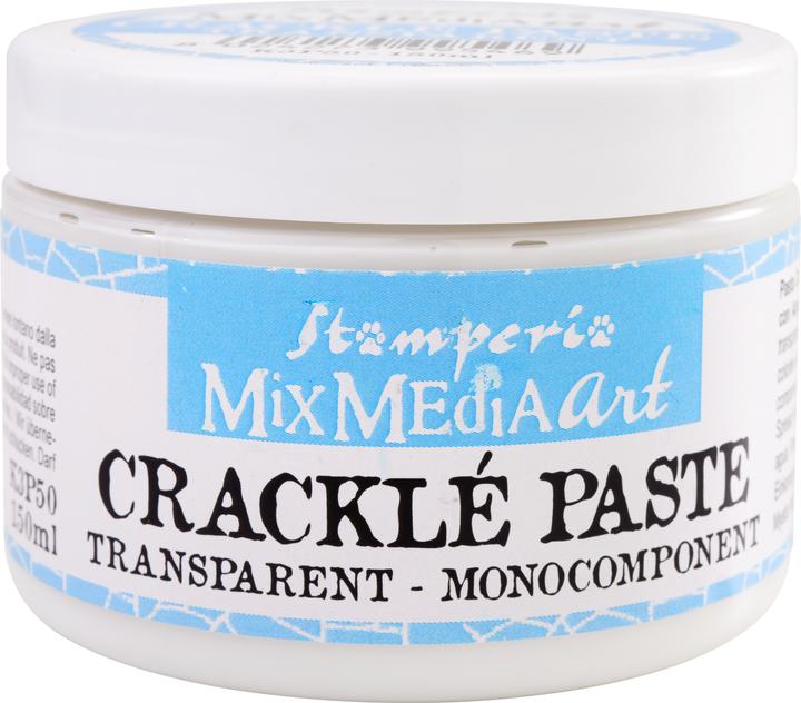 Actual product image Stamperia Cracklé Paste", 150 ml (Transparent, 150 ml)