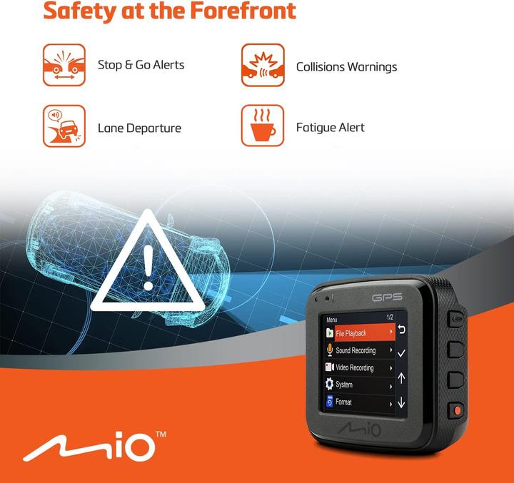 Actual product image Mio Mivue C570 (GPS receiver, Accelerometer, Full HD)