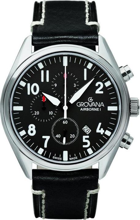 Actual product image Grovana Airborne I Chrono collection - Swiss made chrono watch (Swiss made)
