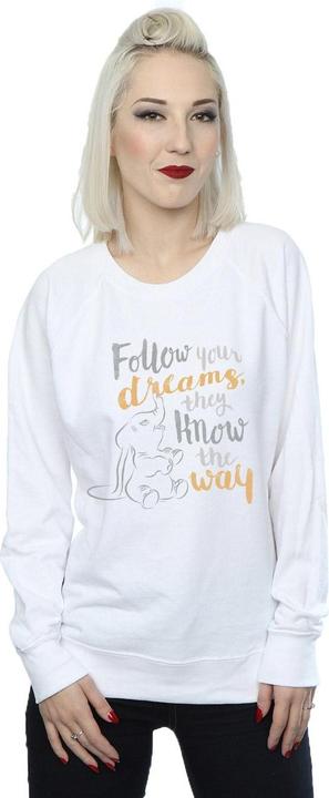 Immagine prodotto Disney Dumbo Follow Your Dream Felpa Donna (L)