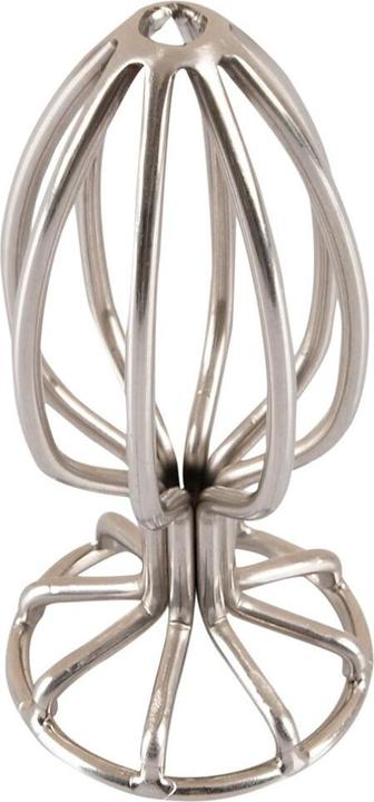Actual product image Anos Metal Cage Butt Plug 3.8