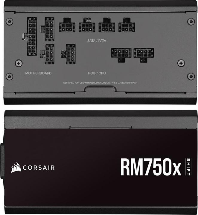 Productafbeelding Corsair RM750x SHIFT 80 PLUS Gold (750 W)