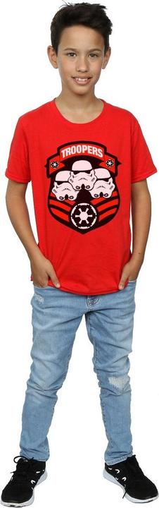 Actual product image Star Wars Boys Stormtrooper Troopers T-Shirt (140, 146)