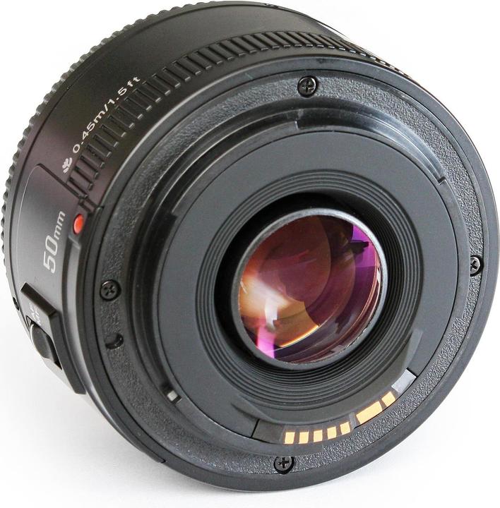 Immagine prodotto Yongnuo 50mm f/1.8 Canon EF (Canon EF, Full-frame, APS-C / DX)