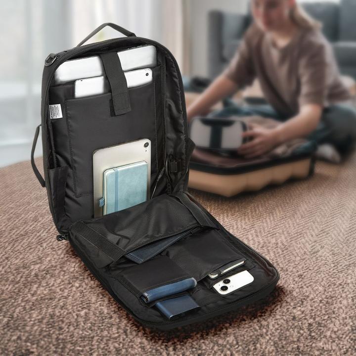 Immagine prodotto Wozinsky Bags and briefcases Premium 15.6" Laptop Backpack/Bag with Strap - Black