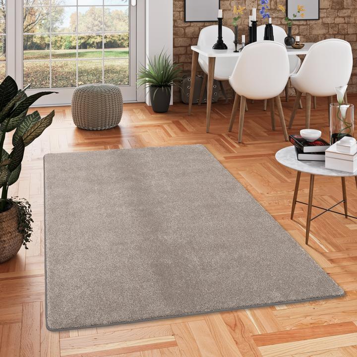 Produktbild Snapstyle Hochflor Luxus Velours Teppich Touch (133 x 133 cm)