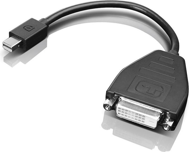Image du produit Lenovo 0B47090 Videokabel-Adapter 0,2 m Mini-DisplayPort SL-DVI Schwarz