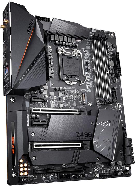 Produktbild Gigabyte Z490 Aorus Pro Ax (LGA 1200, Intel Z490, ATX)