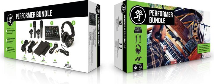 Actual product image Mackie Performer Bundle (Studio- and Livemixer)