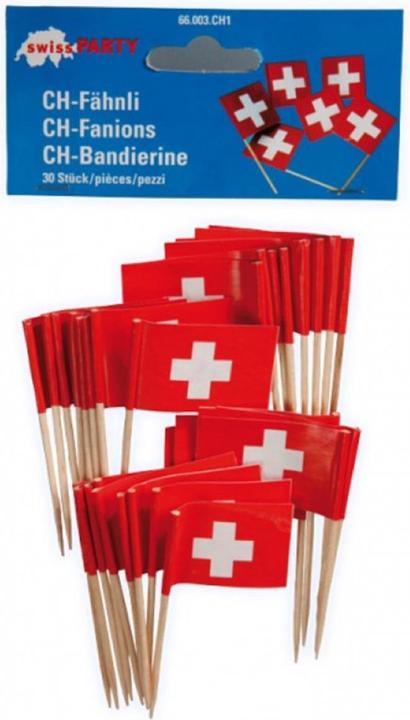 Actual product image Weco CH-Fähnli 30 pcs.