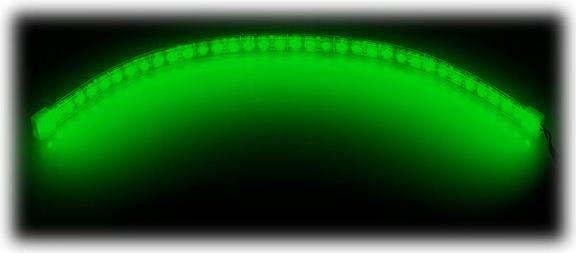 Actual product image Phobya LED Flexlight HighDensity (Green)