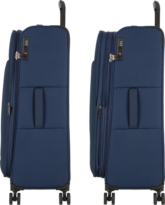 Image du produit Stratic Fresh 4 Rollen Trolley L 77 cm mit Dehnfalte (110 l, XL (à partir de 115l))