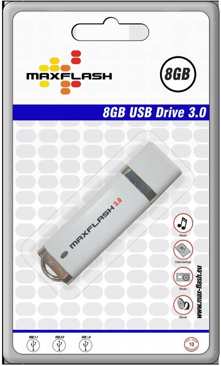 Produktbild MaxFlash USB Highspeed (8 GB, USB-A, USB 3.1)
