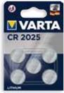 Actual product image Varta Electronics CR2025 (5 pcs., CR2025, 165 mAh)