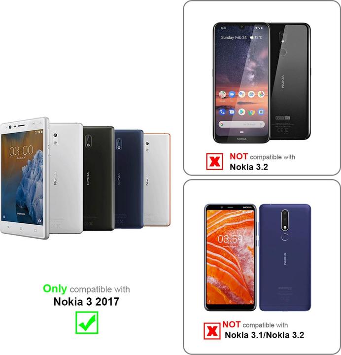 Actual product image Cadorabo TPU Matt Metallic Cover (Samsung Galaxy J3 2017 (US version))