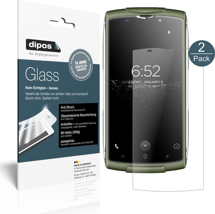 Image du produit Dipos Film de Protection d’écran Anti-Shock (2 pièce(s), Zoji Z7)