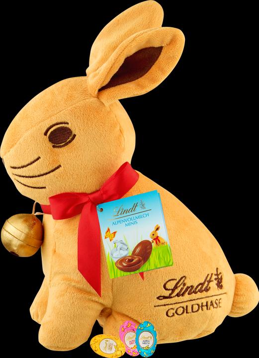 Image du produit Lindt Lapin d'or en peluche Pâques (100 g)