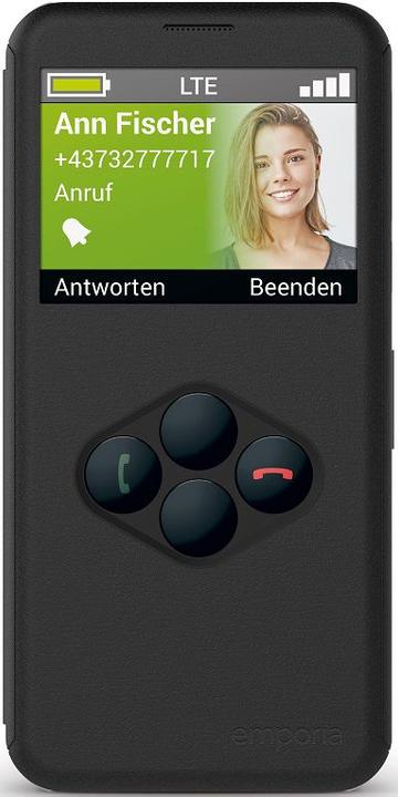 Produktbild Emporia Smart 5 mini (64 GB, Schwarz, 4.95", Single SIM, 13 Mpx, 4G)