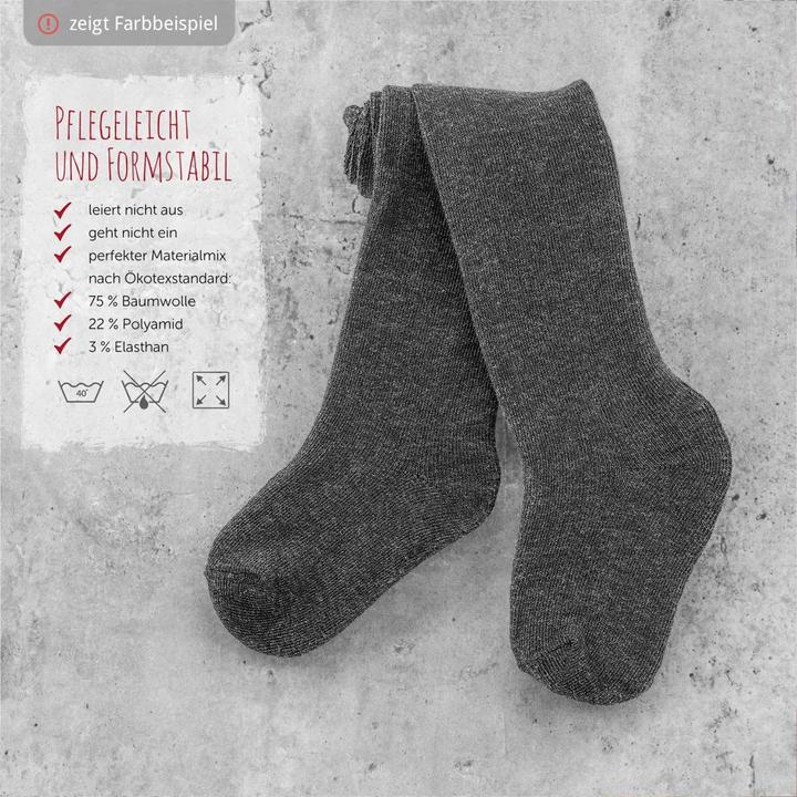 Produktbild La Loona LaLoona Baby-Strumpfhosen Strumpfhose 2er Pack - Weiss - (74/80)