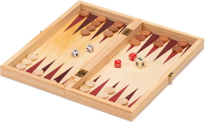 Immagine prodotto Game Factory Gioco 3 in 1 in legno (FSC) (208000) (Inglese)