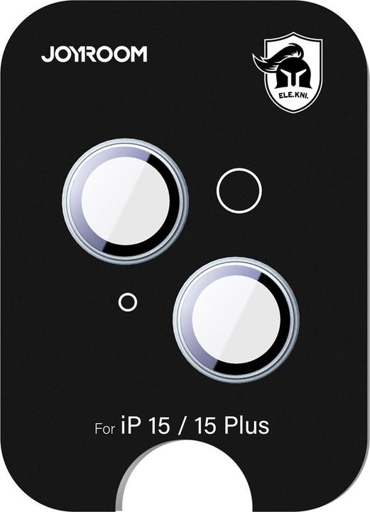 Produktbild Joyroom JR-MFY0250 Camera Lens Protector for iP15/iP15 Plus-Light Blue (1 Stück, Apple iPhone 15 Plus, Apple iPhone 15)
