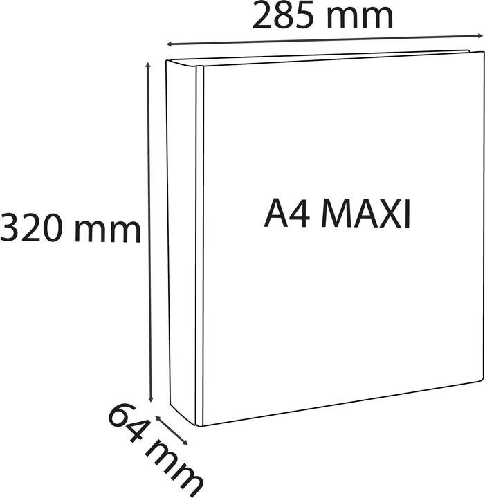 Produktbild Exacompta Ringbücher (A4, 67 mm, 1 Stück)
