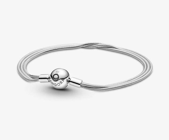 Immagine prodotto Pandora Bracciale Moments Multi Snake Chains (20 cm, Argento 925)