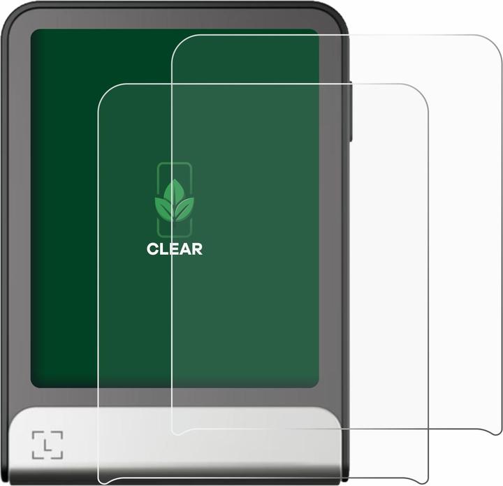 Actual product image ScreenLeaf Protective film sustainable screen protector screen protector film clear transparent (2 Piece, LG G Flex)