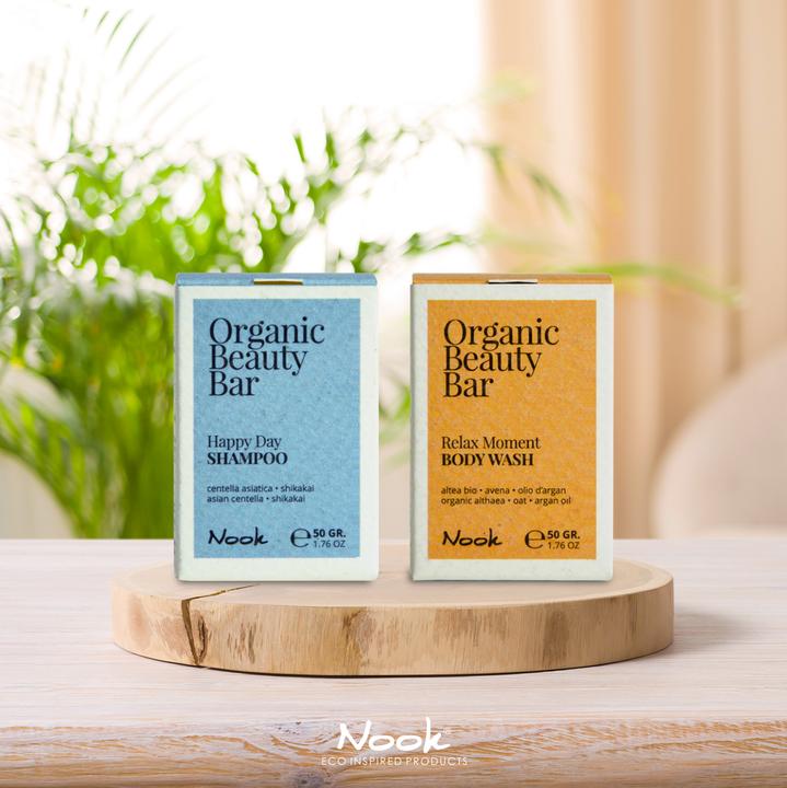 Produktbild Nook Organic Beauty Bar RELAX MOMENT BODY WASH - nährende, beruhigende, feste Wäsche