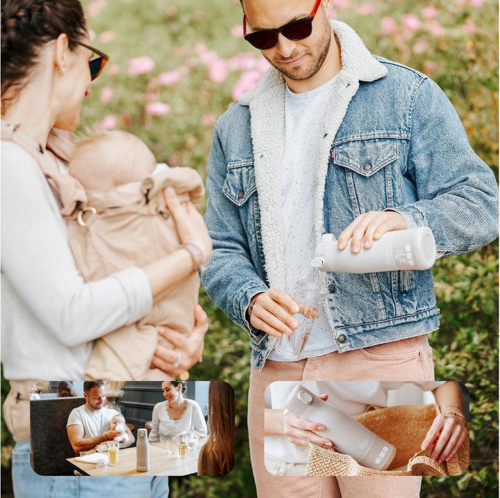 Image du produit Babymoov MOOV & FEED autonomous Bottle Warmer Mineral beige