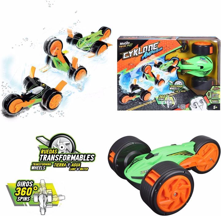Actual product image Maisto Cyklone Splash Amphibians