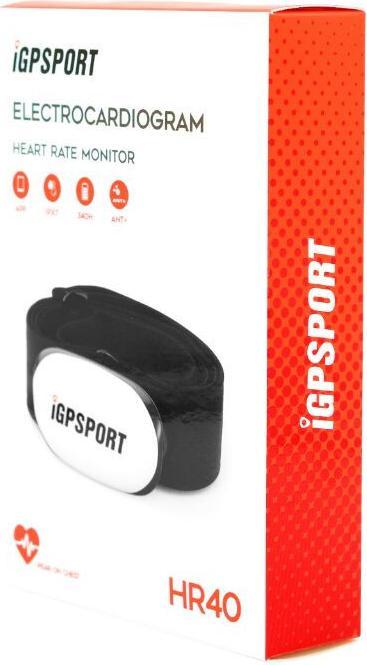 Produktbild iGPSport brustgurt mit herzsensor für computer, kompatibel mit garmin und anderen hr40 igps 630-620 -520 -32
