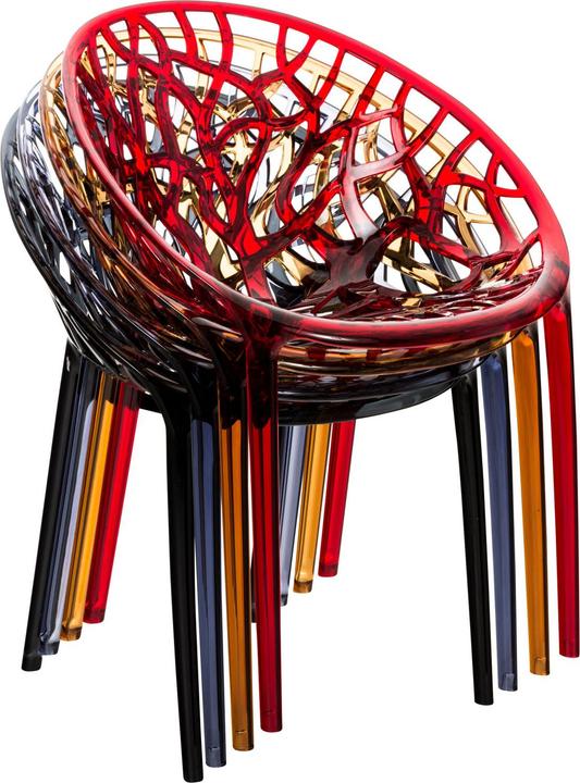Image du produit CLP Chaise empilable CRYSTAL, transparent