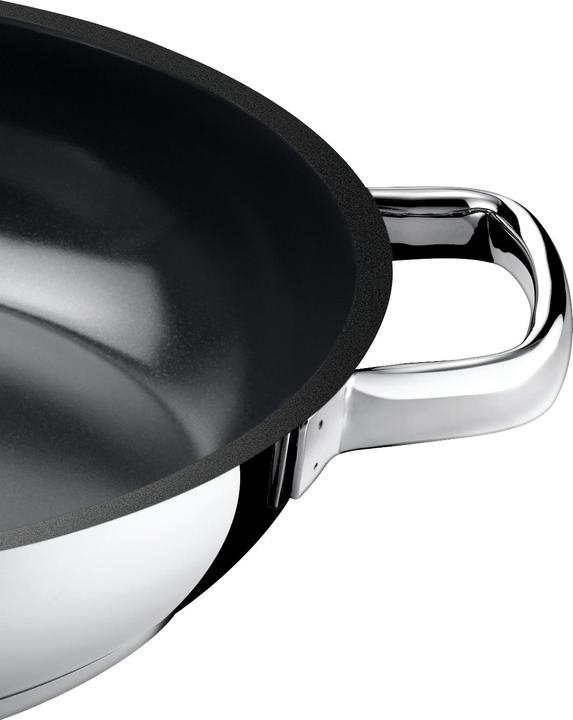 Produktbild WMF Edelstahlpfanne Servierpfanne 24cm Pfanne Induktion Durado beschichtet (24 cm, Bratpfanne, Edelstahl)