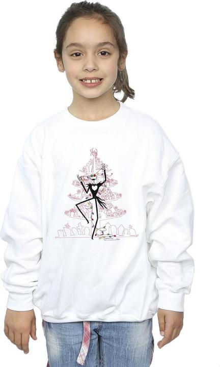 Image du produit Disney - Sweat THE NIGHTMARE BEFORE CHRISTMAS TREE PINK - Fille (128)