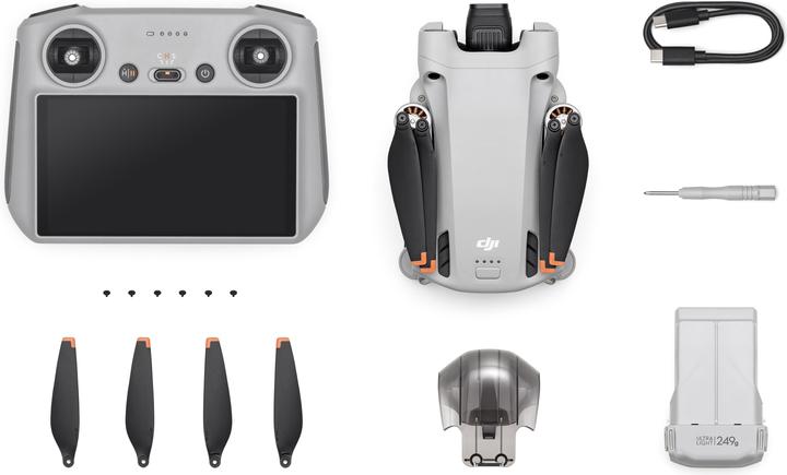 Image du produit DJI Mini 3 Pro avec télécommande (34 min, 249 g, 48 Mpx)