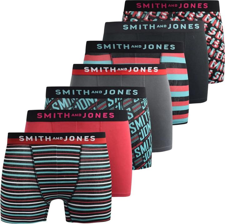Image du produit Universal Textiles - Boxers TADEN - Homme (S, paquet de 7)
