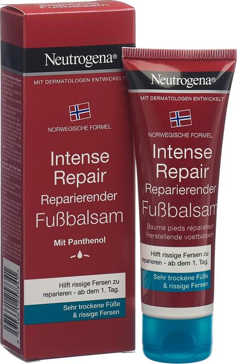 Actual product image Neutrogena intent repair (Foot cream & foot gel, 50 ml)
