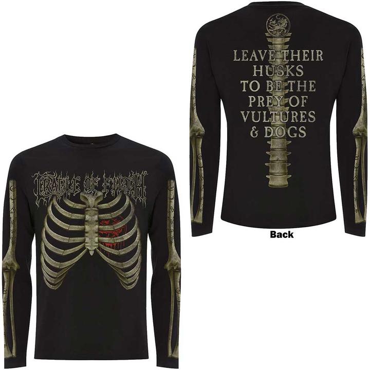 Immagine prodotto Cradle Of Filth Stampa scheletro sulla schiena (manica lunga) (S)