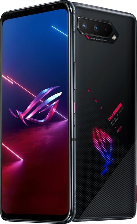 Produktbild ASUS ROG Phone 5s (16GB) (512 GB, Phantom Black, 6.78", Dual SIM, 64 Mpx, 5G)