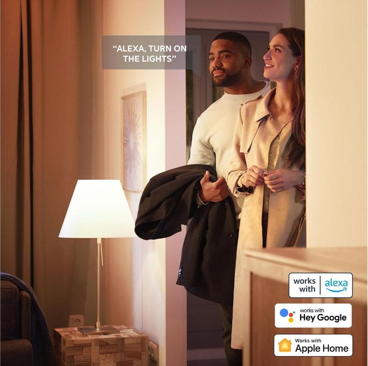 Produktbild Philips Hue White Ambiance (GU10, 4.20 W, 350 lm, 3 x, E)